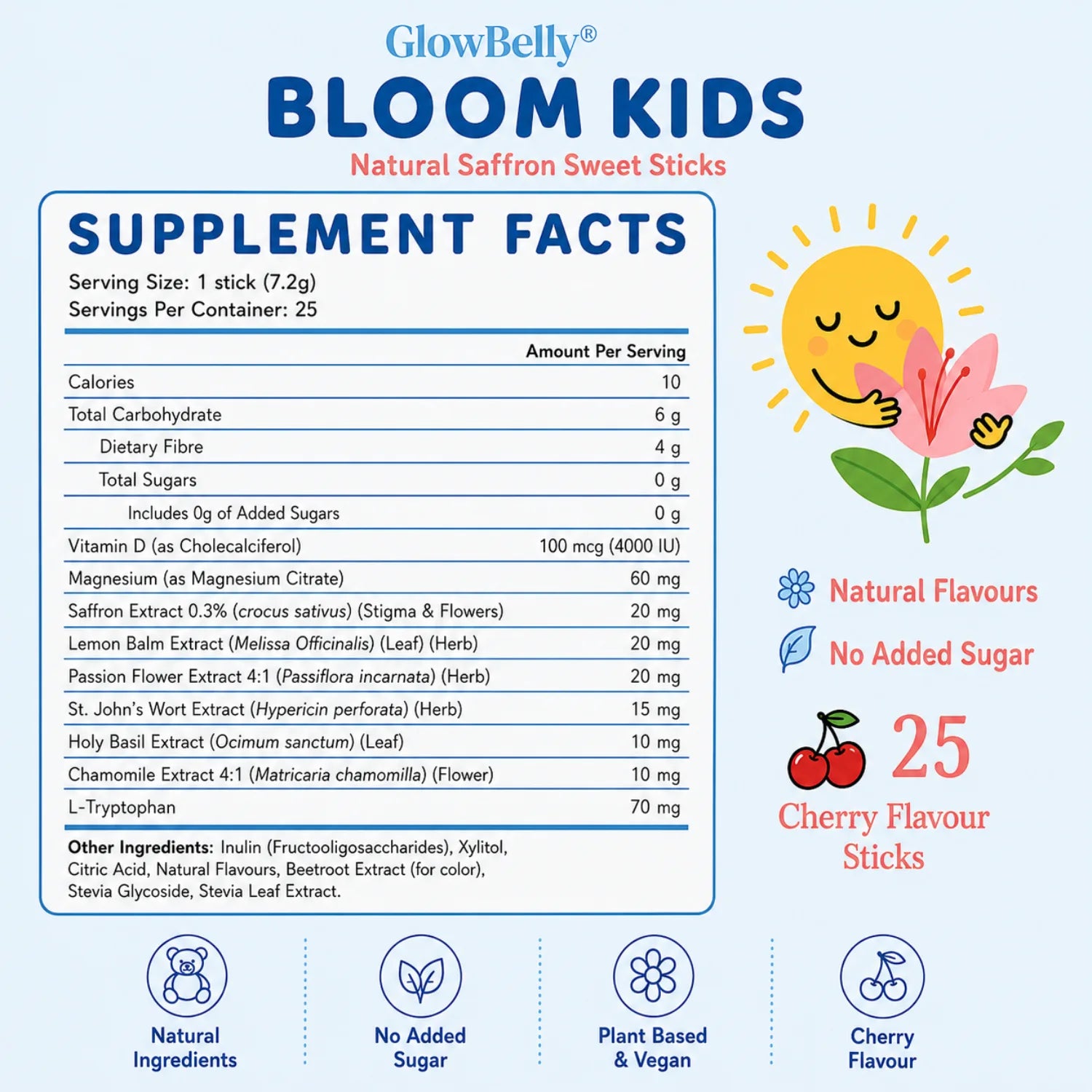 Bloom Kids Saffron Pixie Sticks