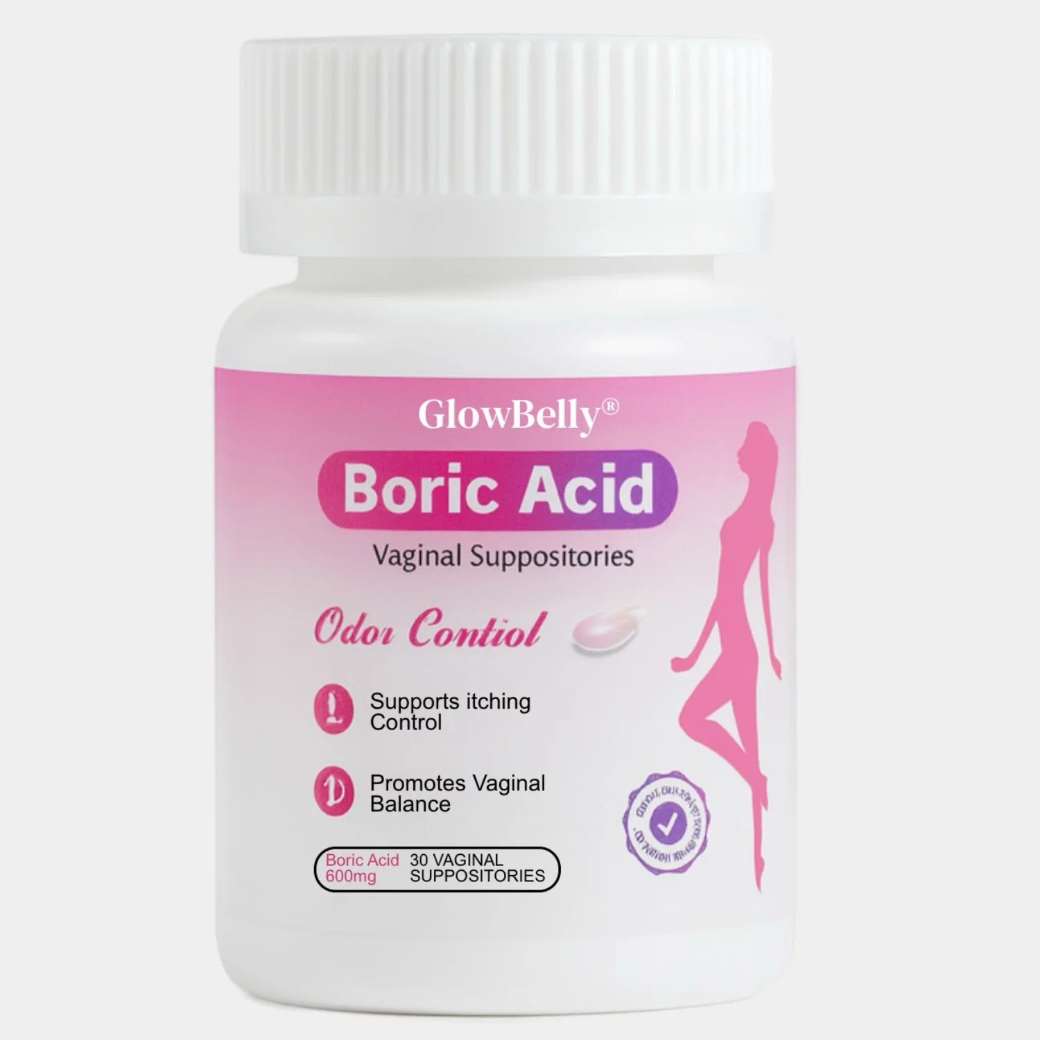 Boric Acid Vaginal Suppositories