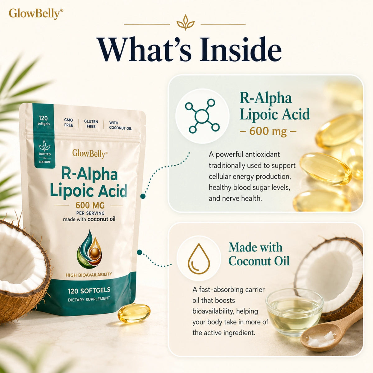R-Alpha Lipoic Acid Softgels