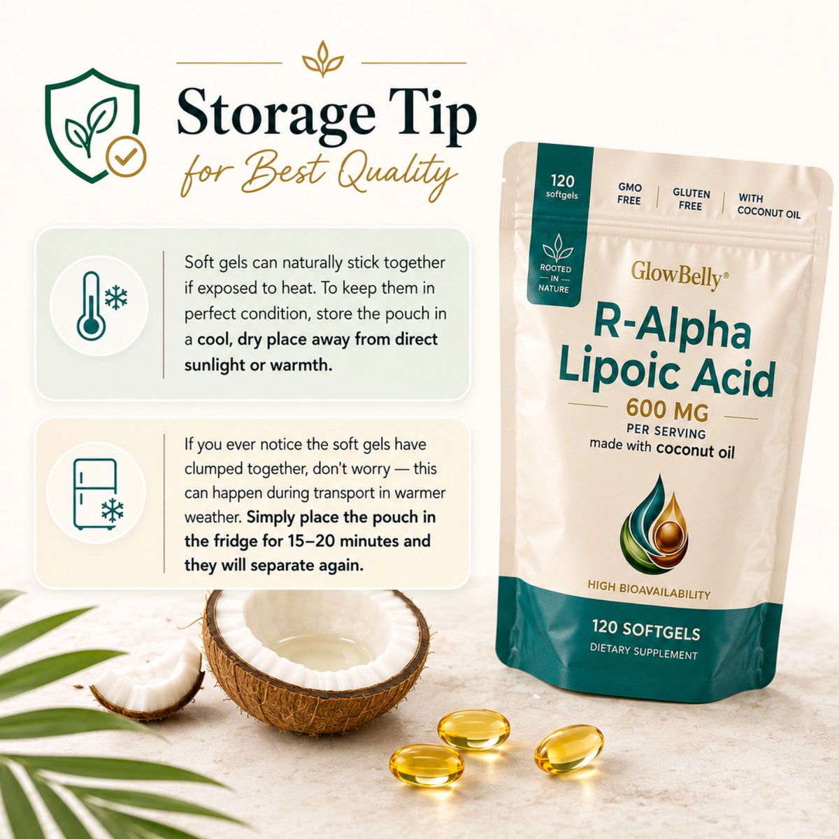 R-Alpha Lipoic Acid Softgels