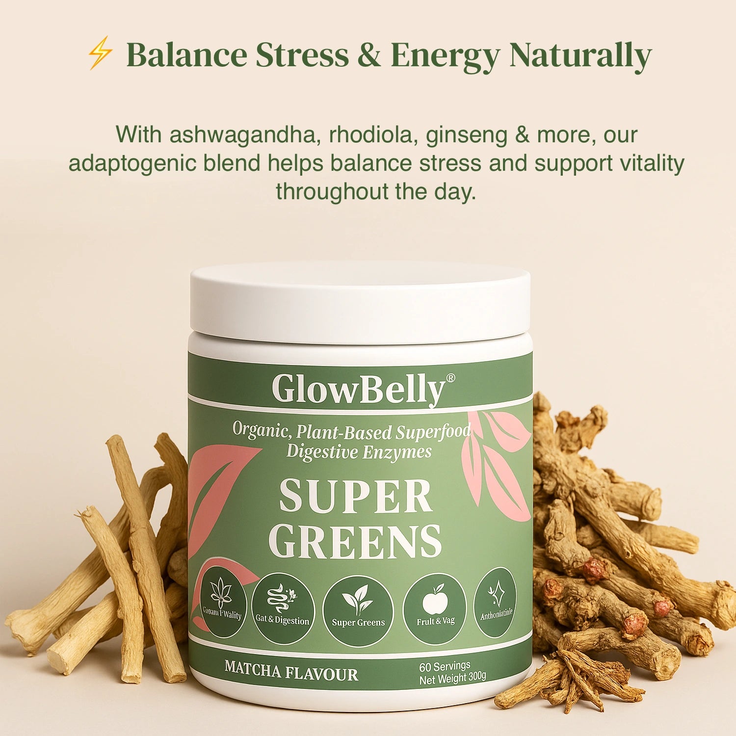 Super Daily Greens Matcha Flavour