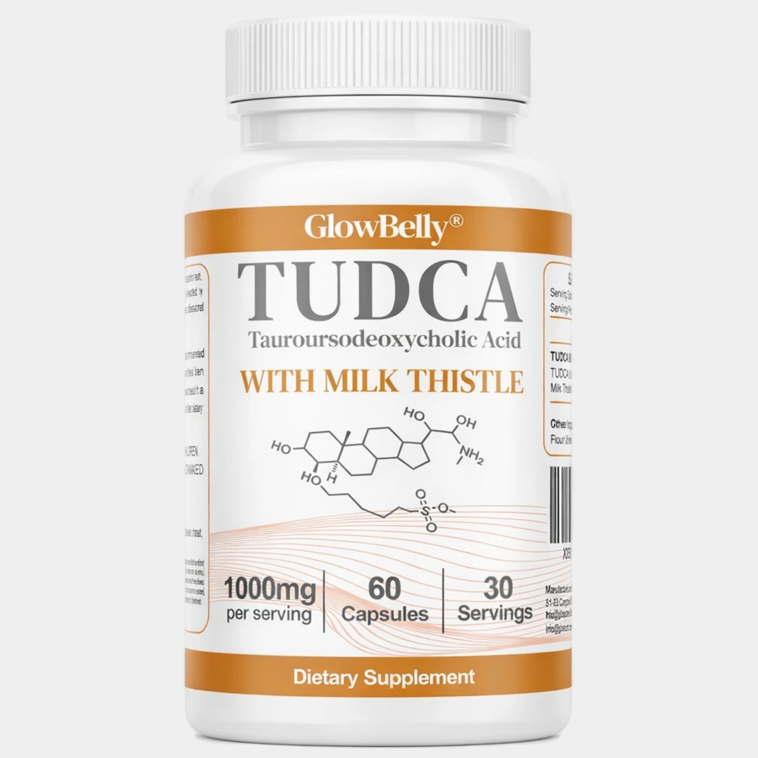 TUDCA & Milk Thistle Capsules