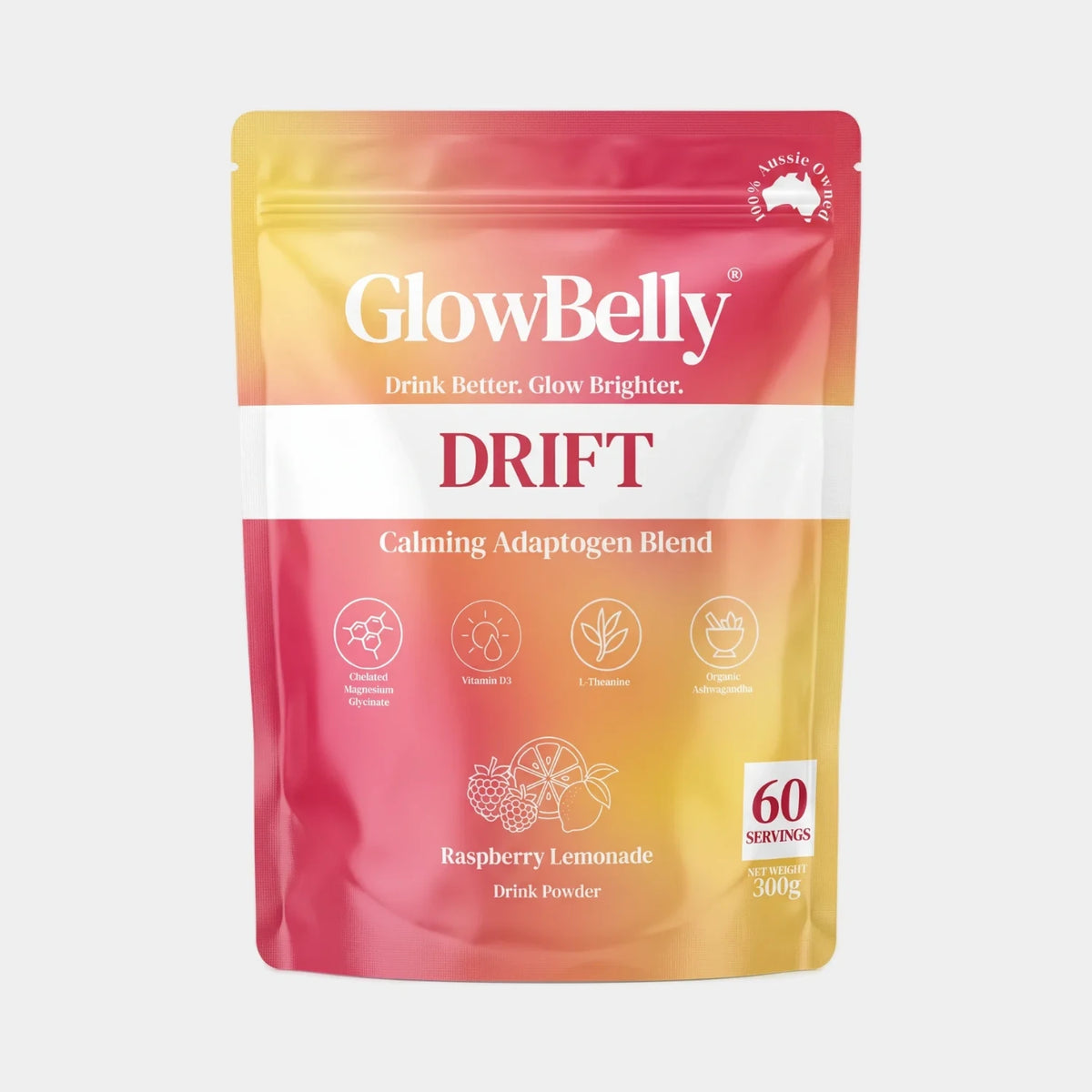 GlowBelly Drift Adaptogenic Drink Powder