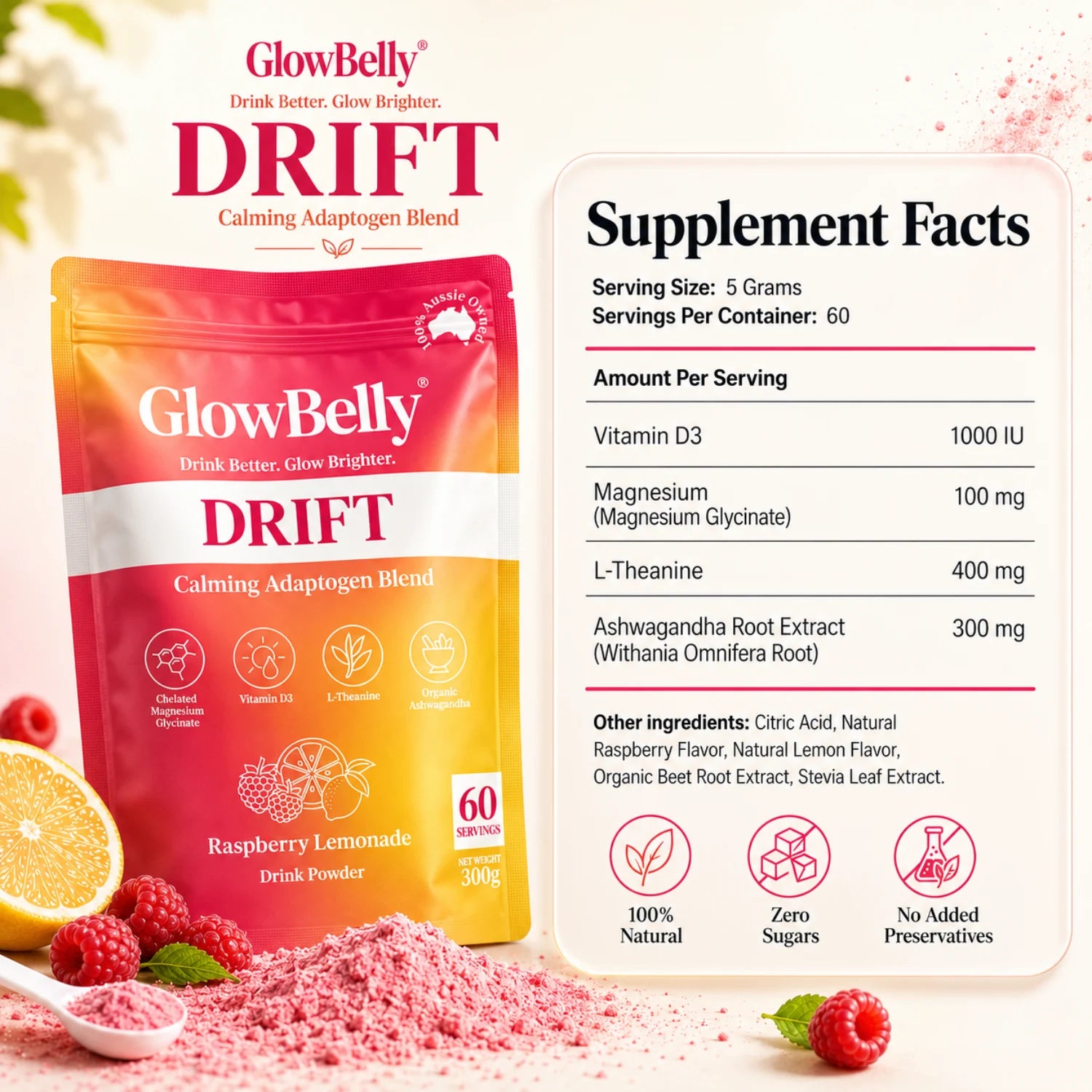 Drift Adaptogenic Drink Powder