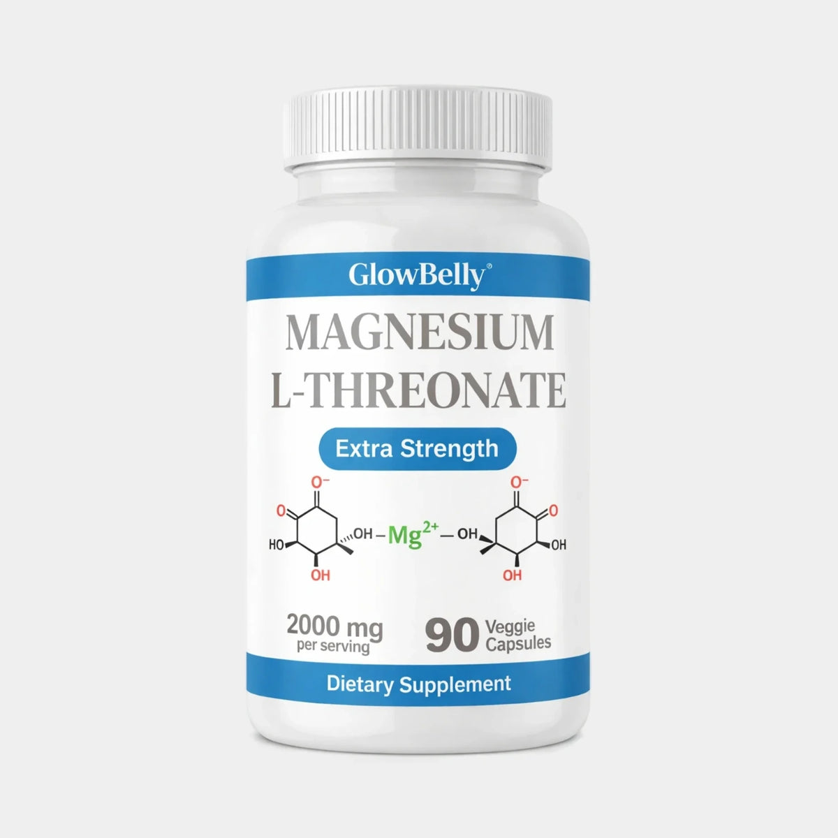 GlowBelly Magnesium L-Threonate 2000mg