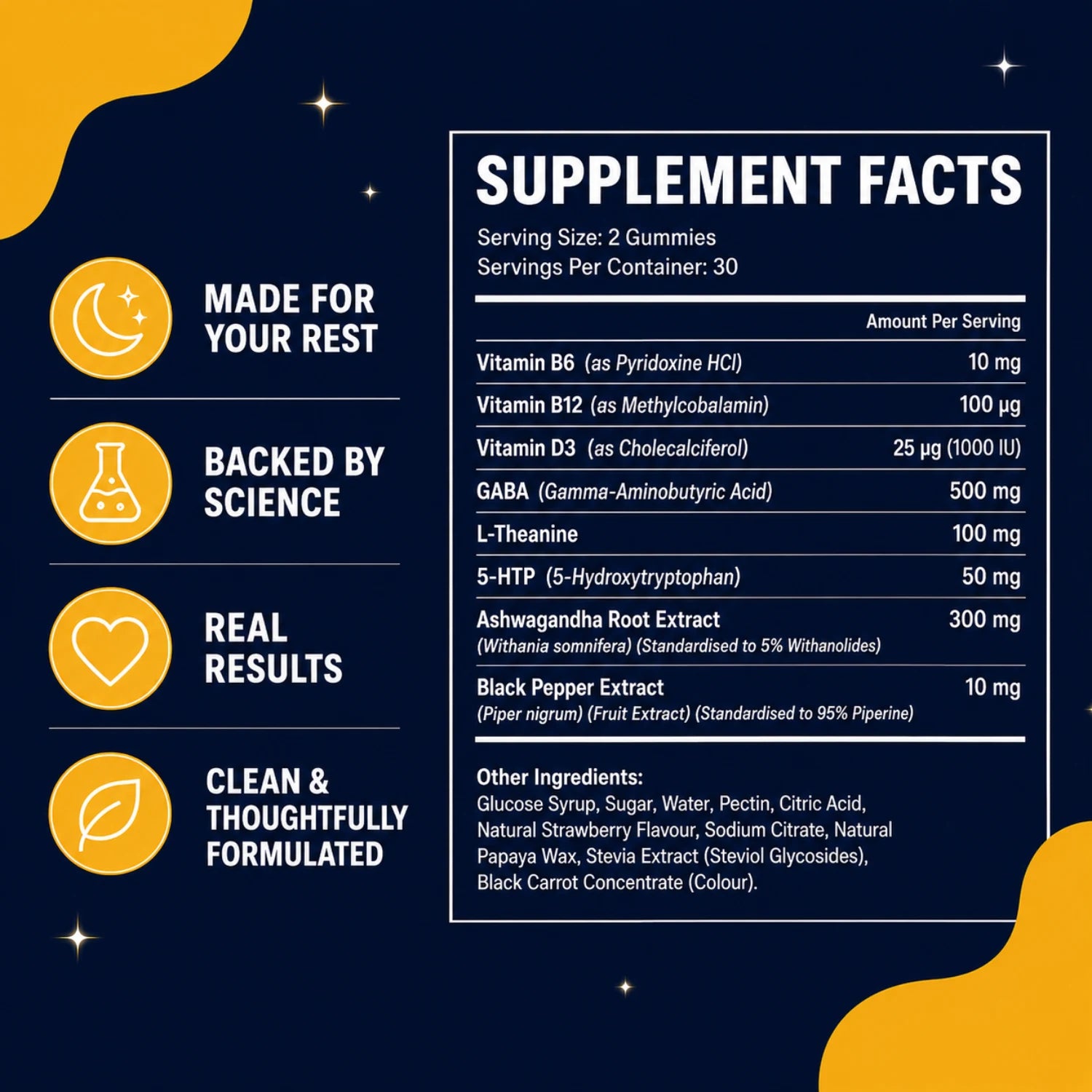Night Star Sleep Gummies