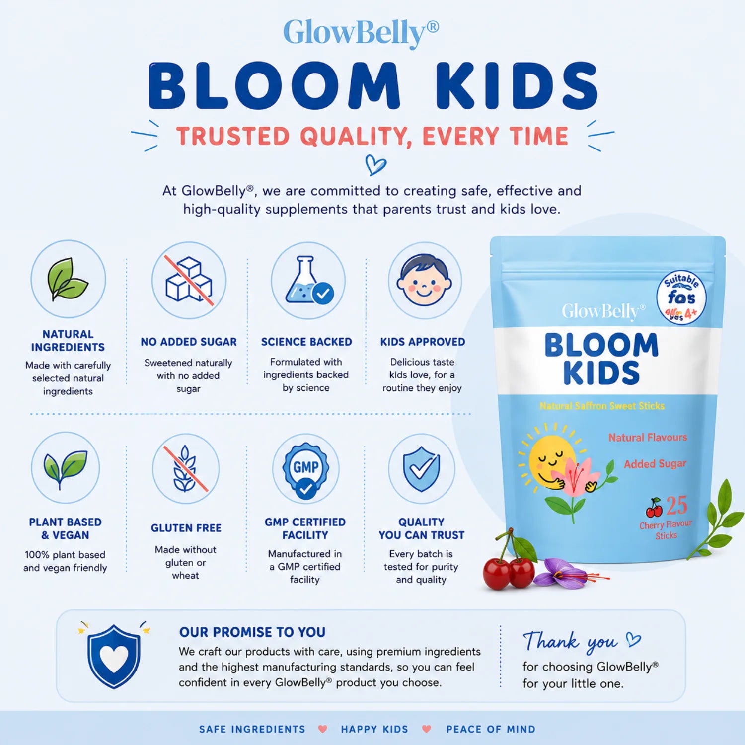 Bloom Kids Saffron Pixie Sticks