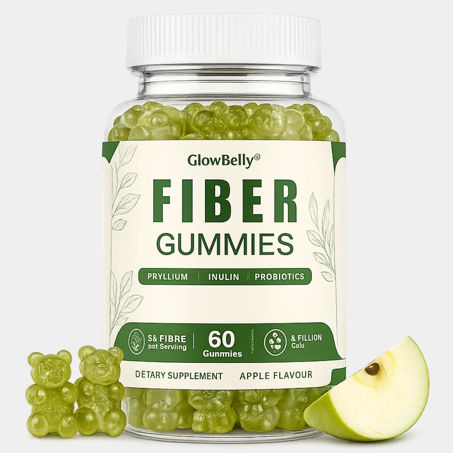 Fibre & Probiotic Gummy | Apple Flavou