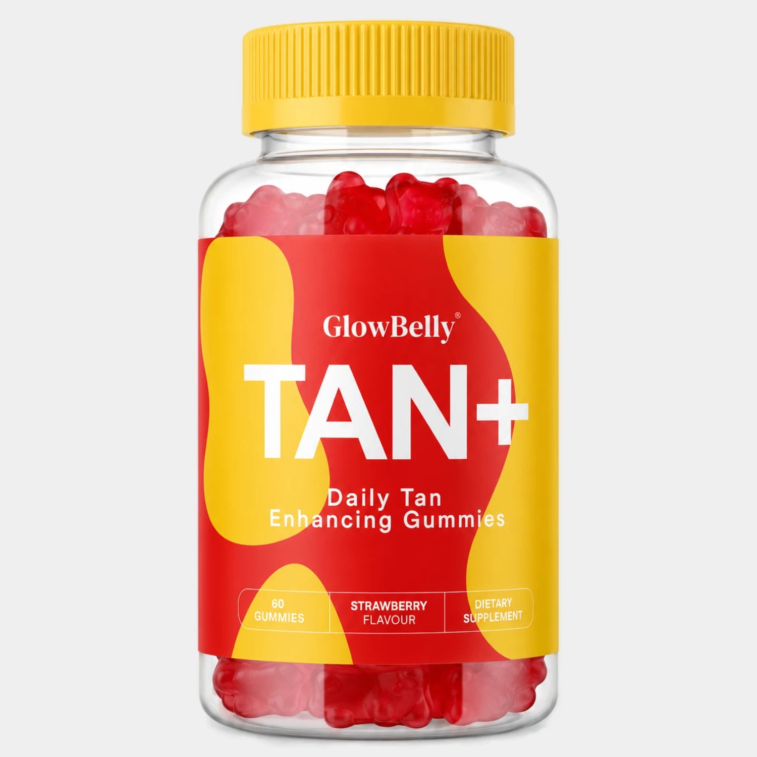 Tan+ Strawberry Tanning Gummies