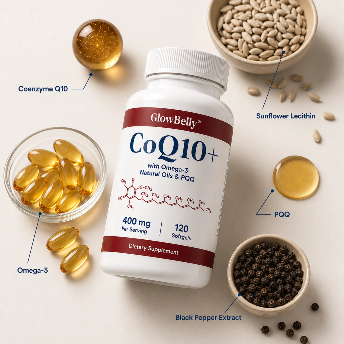 CoQ10+