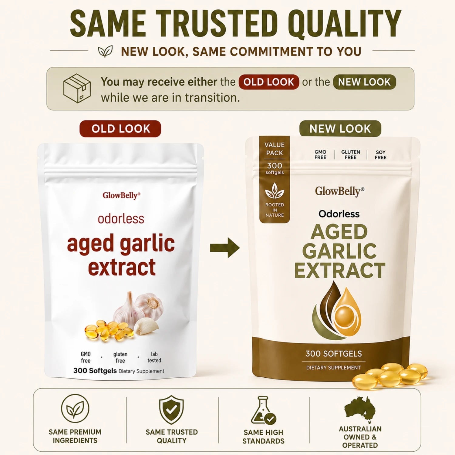 Aged Garlic Extract - 300 Softgels