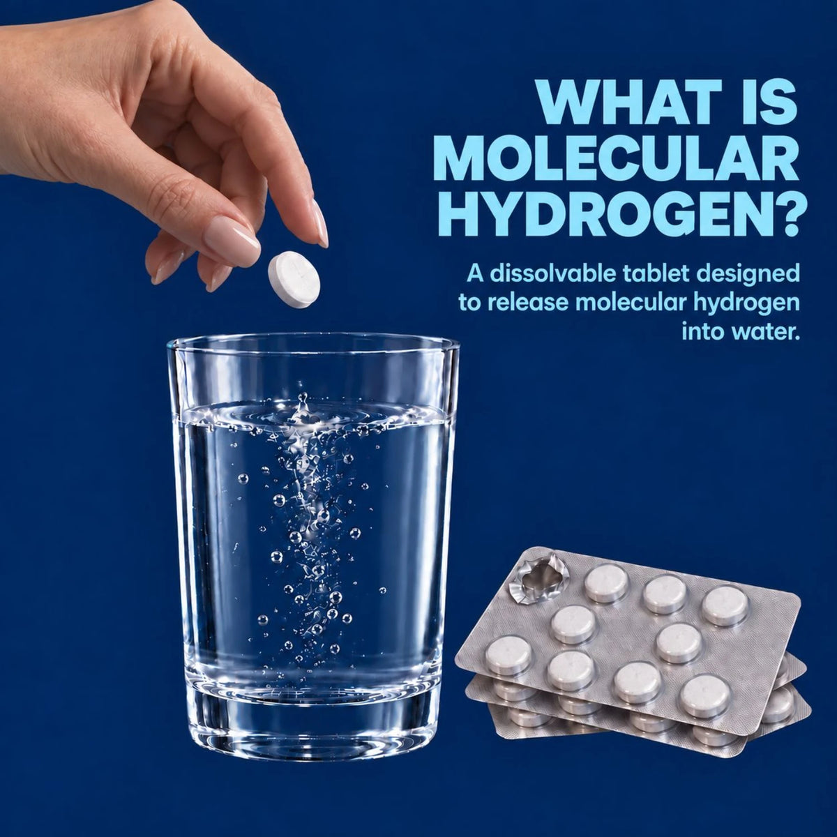 Molecular Hydrogen Tablets - Unflavoured