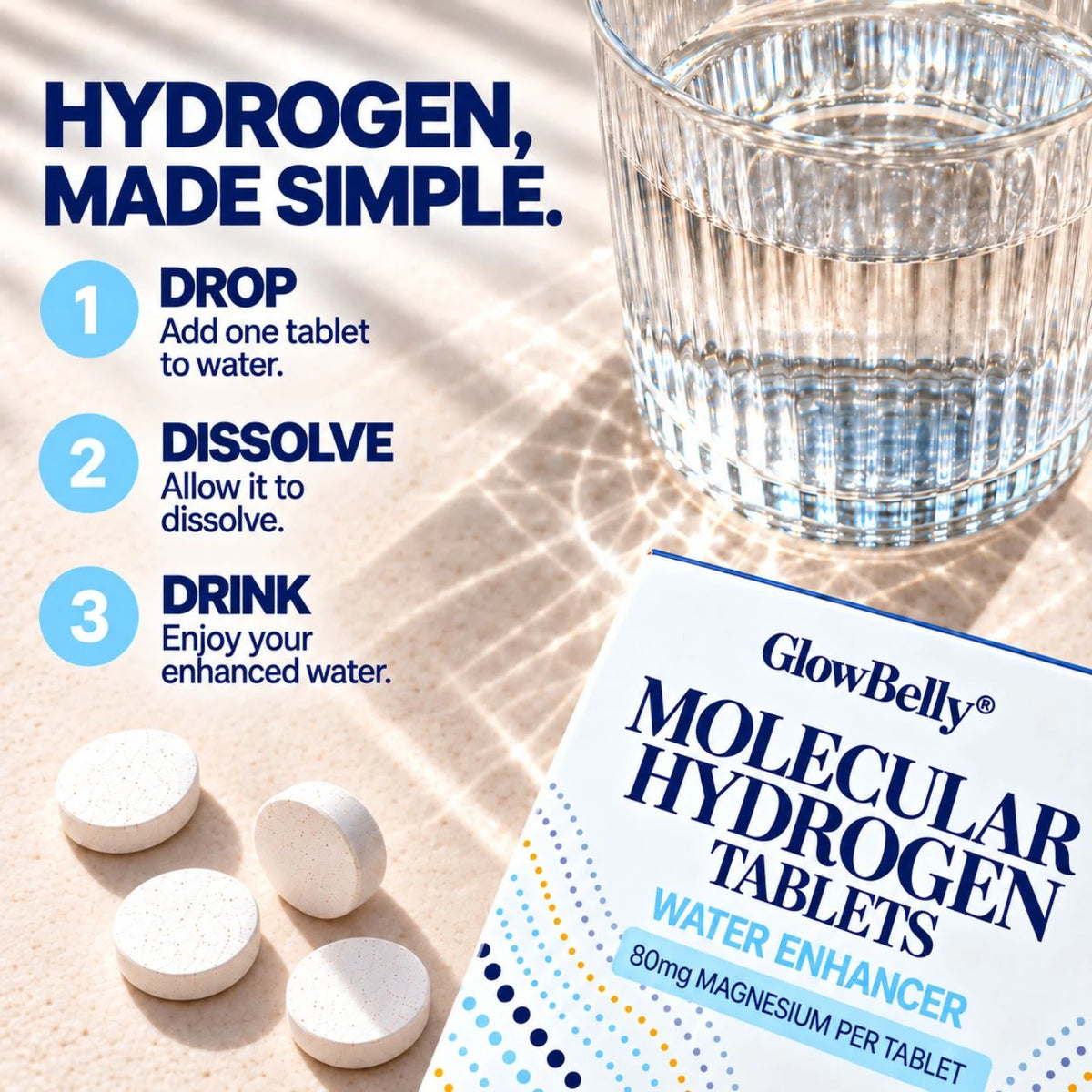 Molecular Hydrogen Tablets - Unflavoured