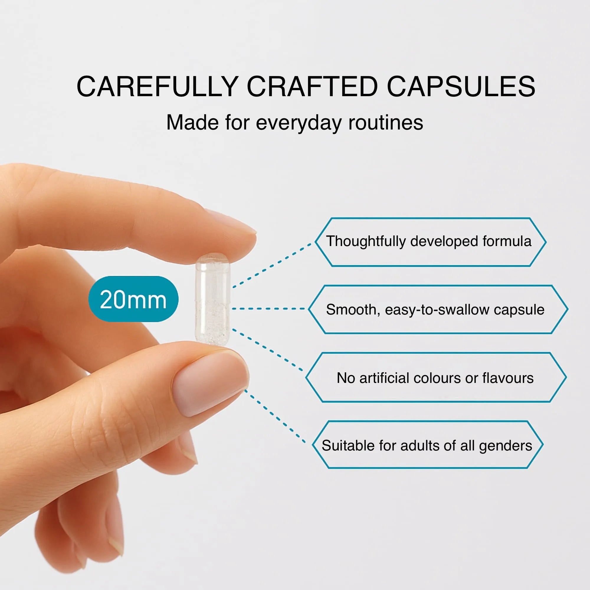 Marine Collagen Complex with Hyaluronic Acid, Vitamin C, Biotin, Zinc & Iodine