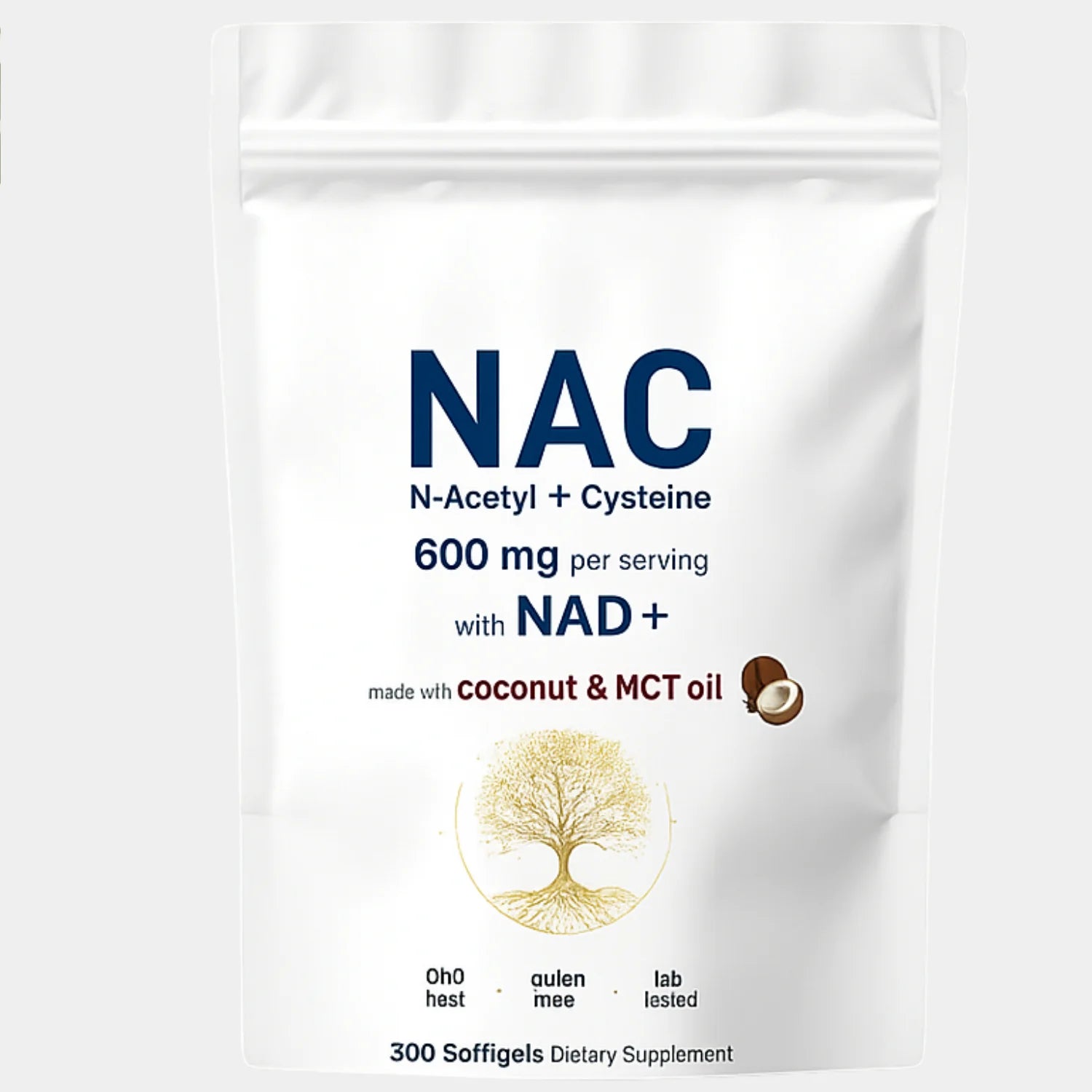 NAC + MCT Oil Soft Gel