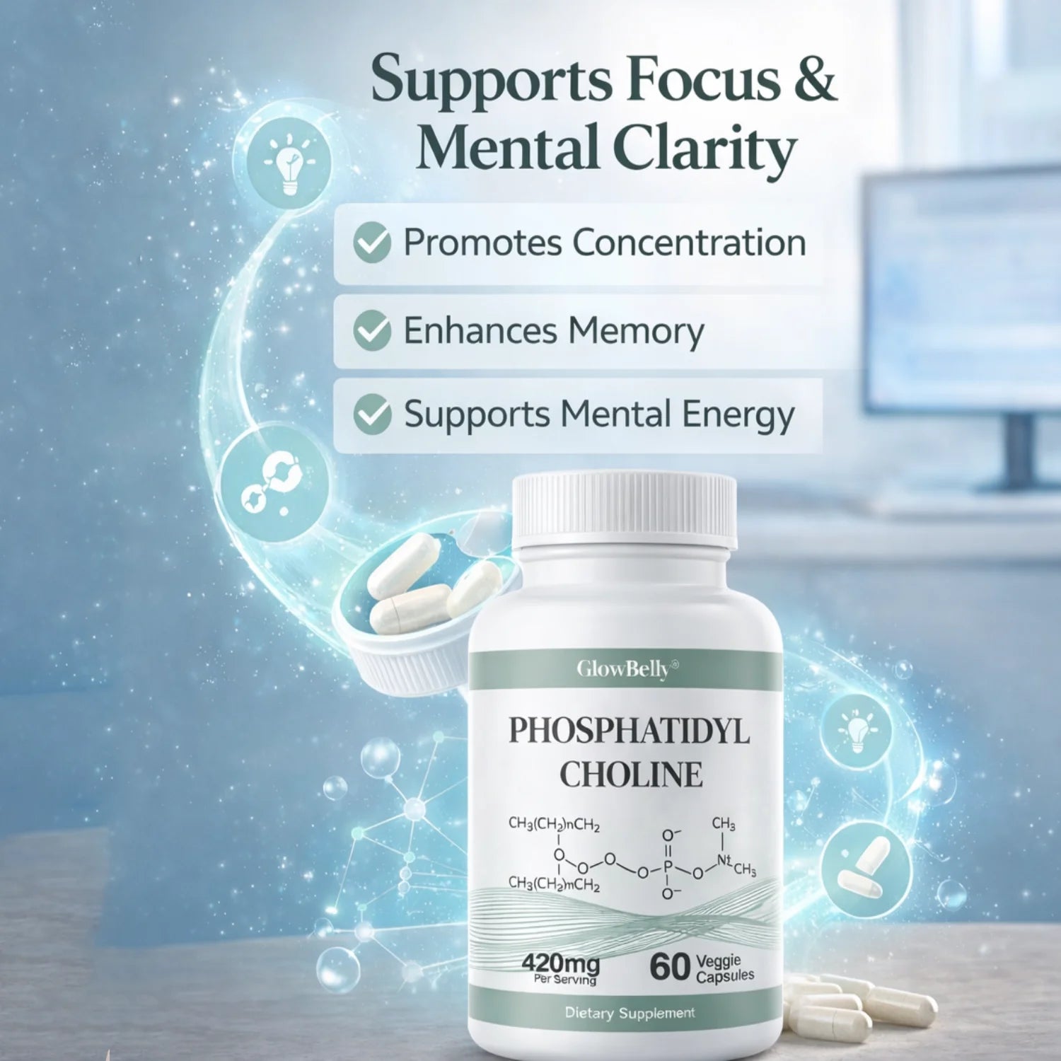 Phosphatidylcholine 420 mg