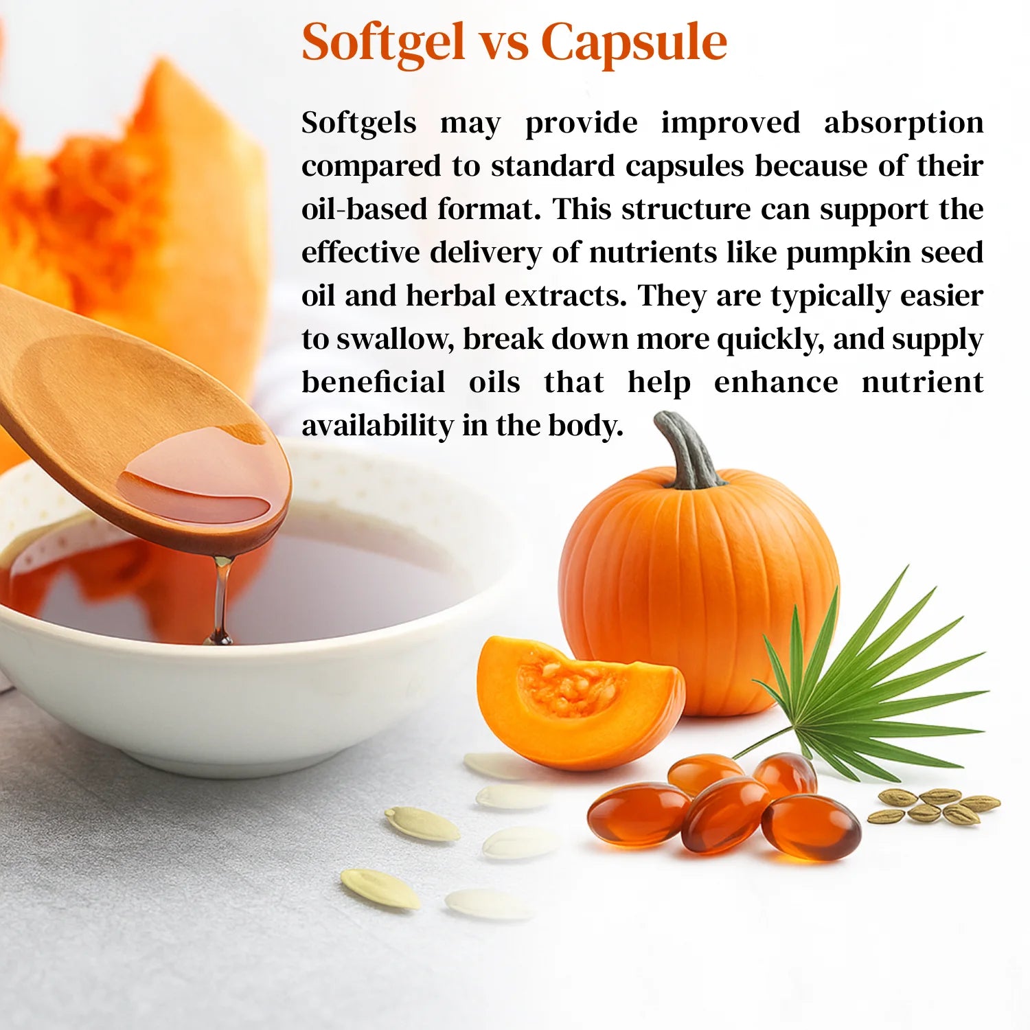 Pumpkin Seed Oil + Saw Palmetto - 300 Softgel