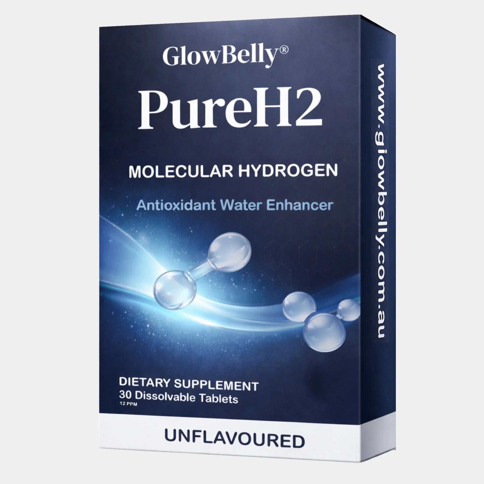 Molecular Hydrogen Tablets H2 Water Enhancer - UnFlavoured