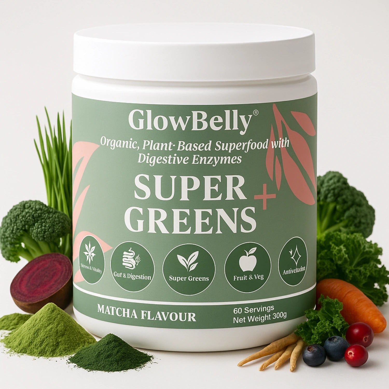 Super Daily Greens Matcha Flavour