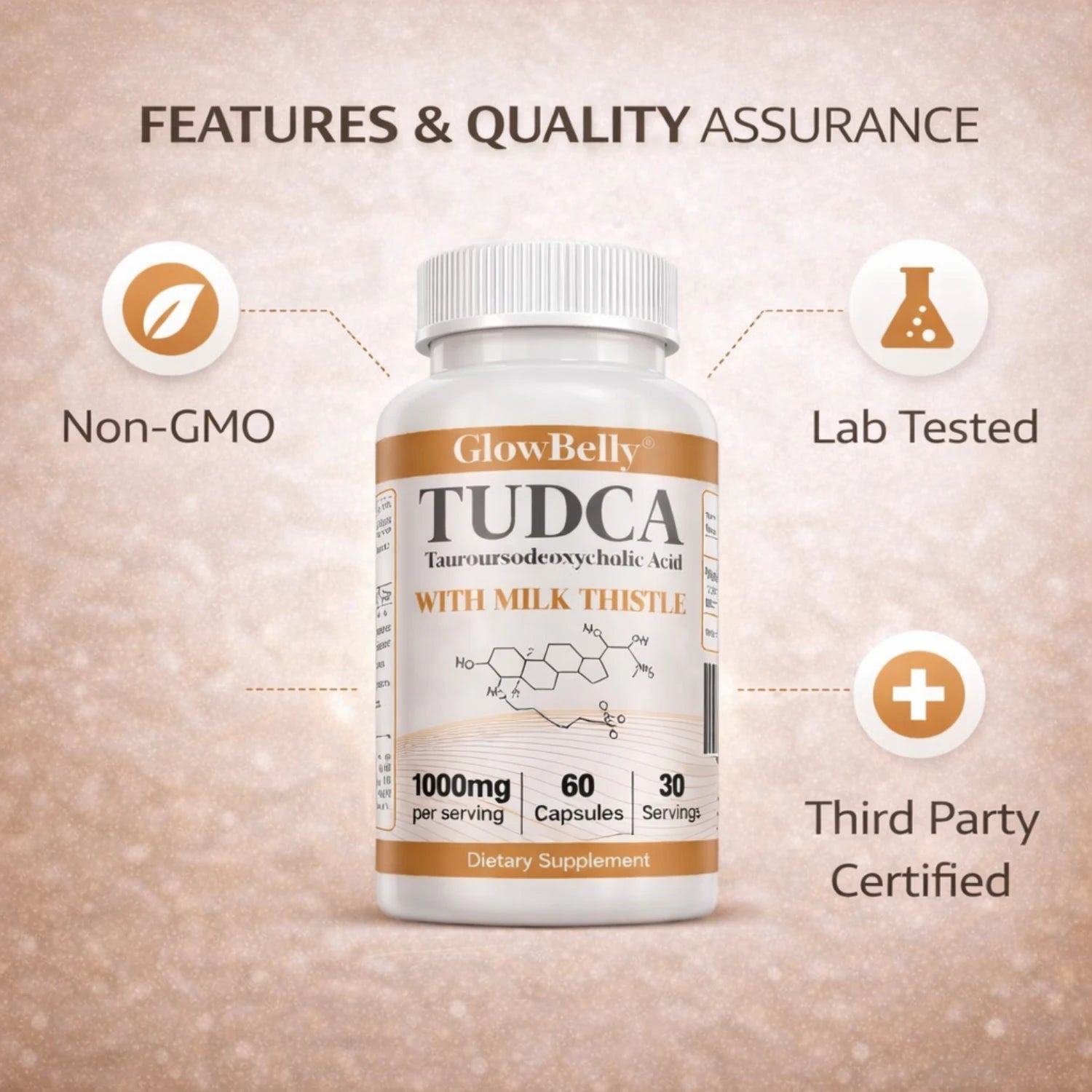 TUDCA & Milk Thistle Capsules