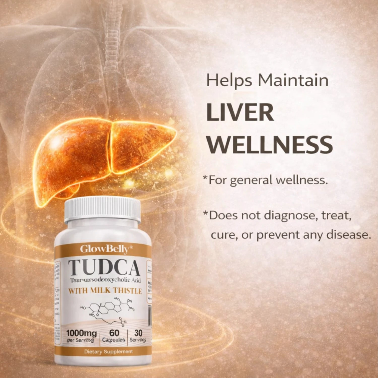 TUDCA & Milk Thistle Capsules