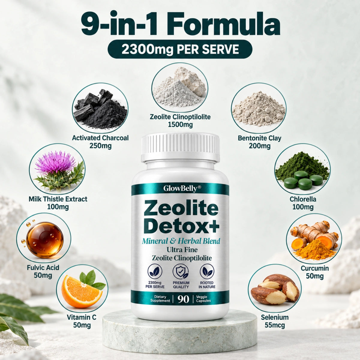 Zeolite Detox+