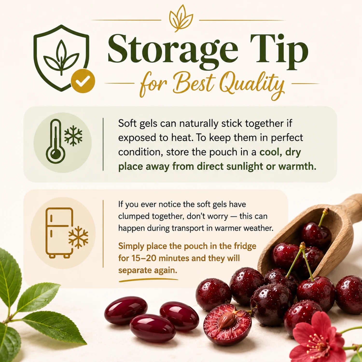 Tart Cherry, Magnesium Glycinate, Turmeric Curcumin & Black Seed Oil