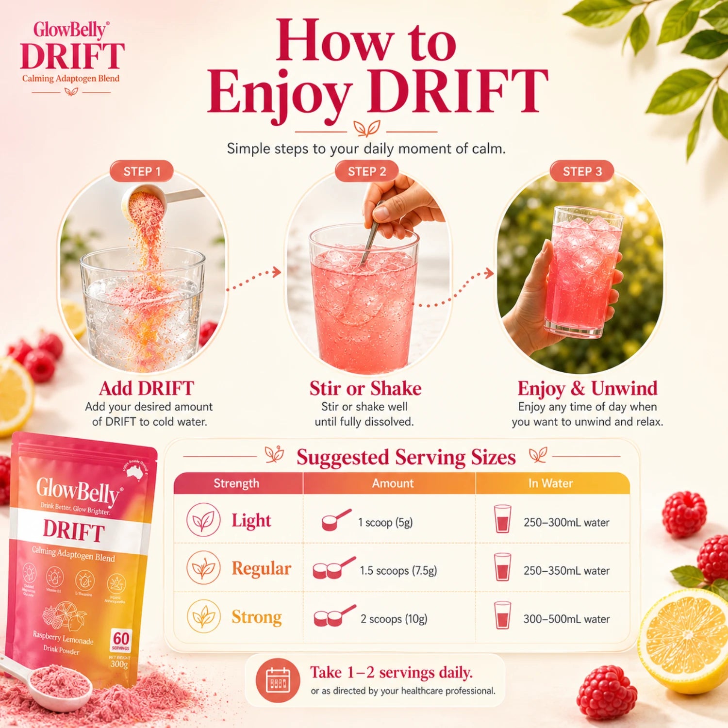 Drift Adaptogenic Drink Powder