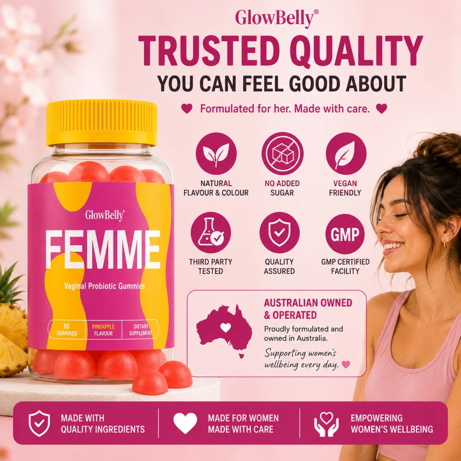 FEMME - Women's Vaginal Probiotic Gummies