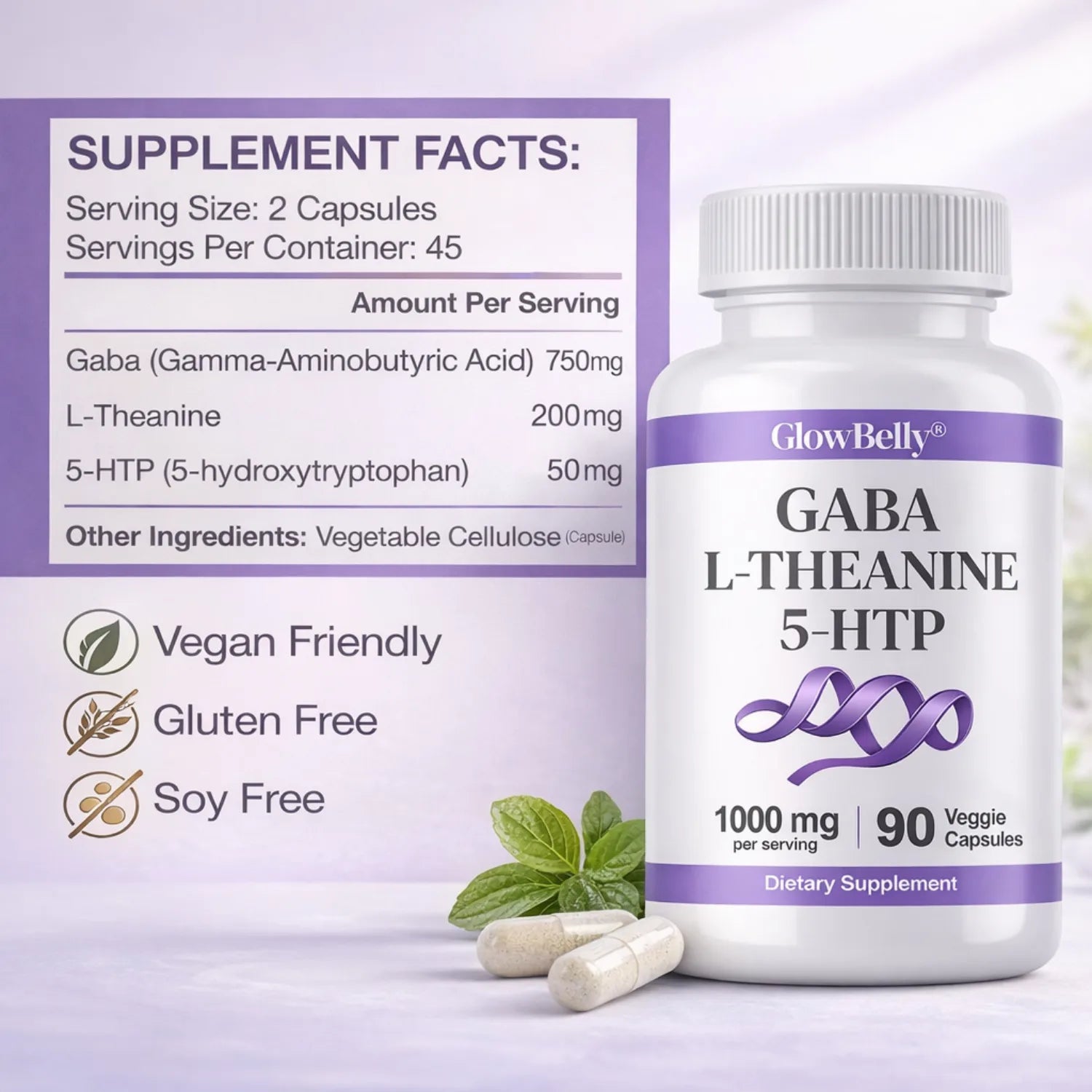 GABA L-Theanine 5-HTP Complex