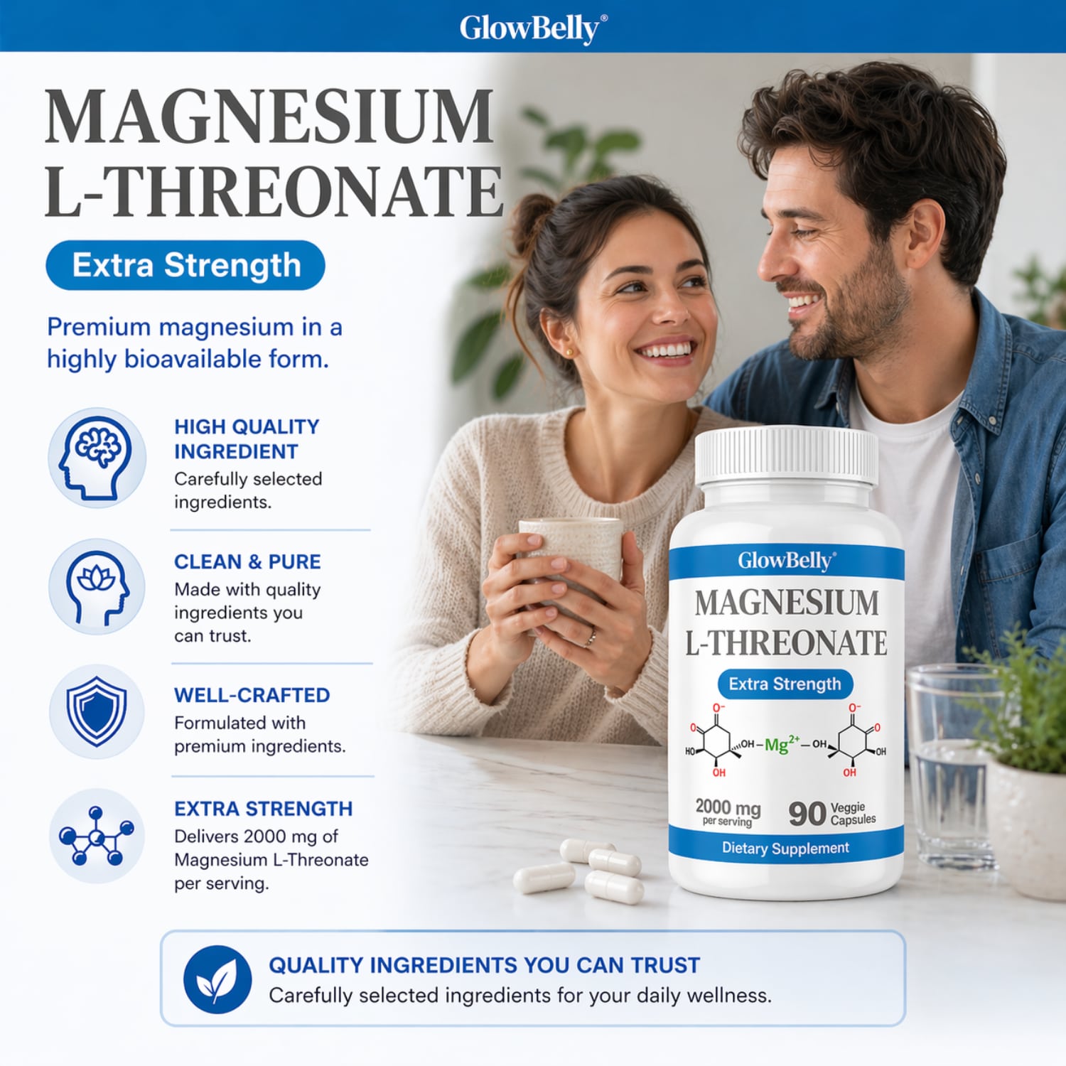 Magnesium L-Threonate 2000mg