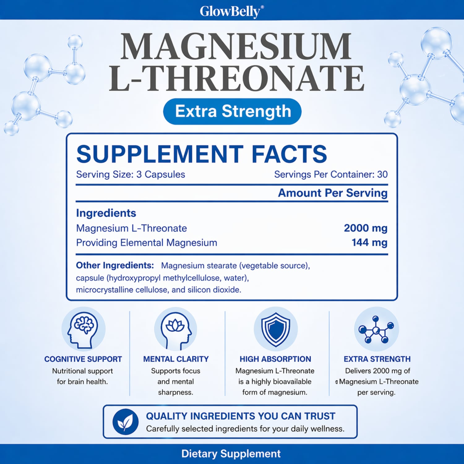 Magnesium L-Threonate 2000mg