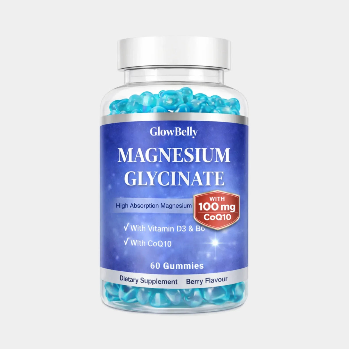 GlowBelly Magnesium Glycinate Gummies