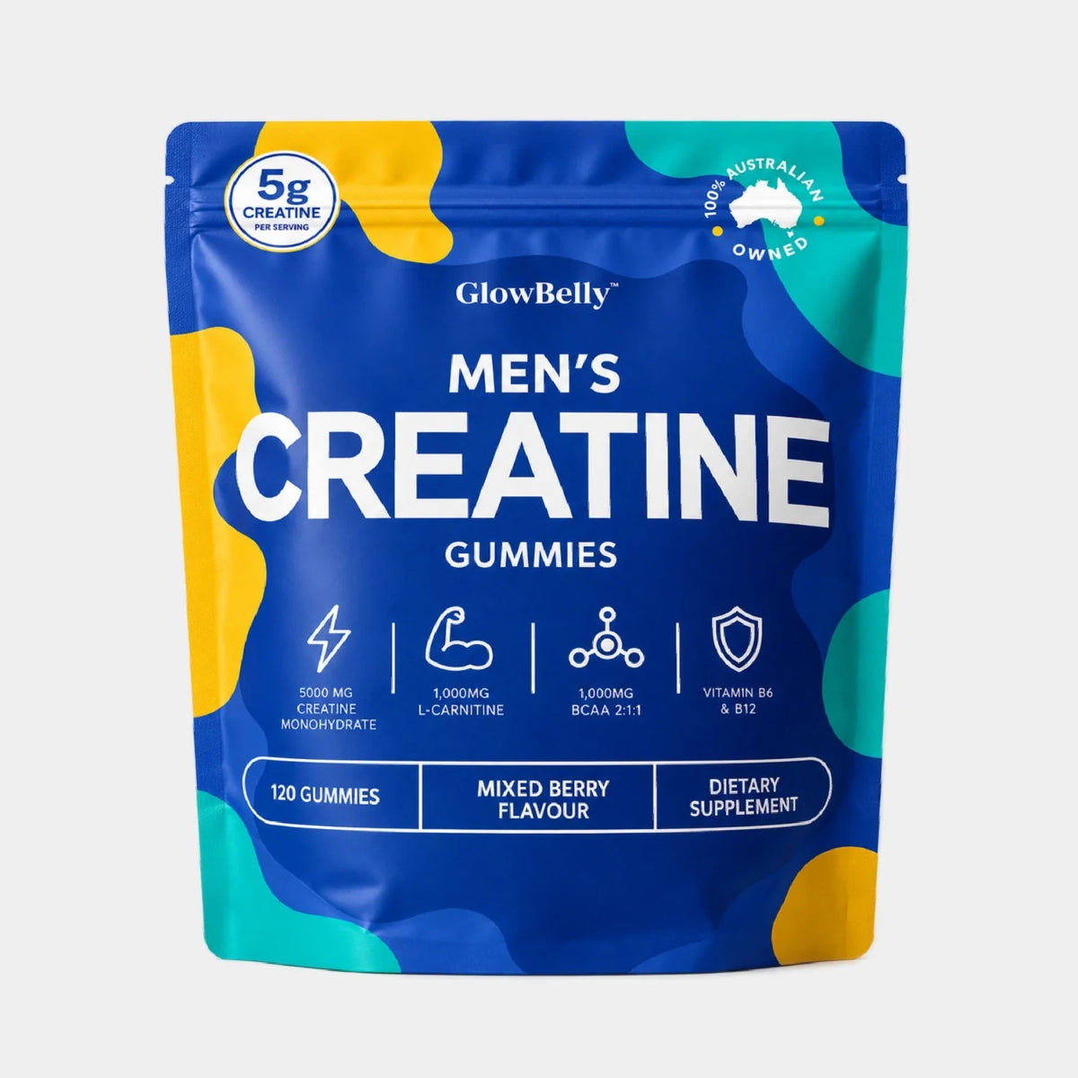 GlowBelly Men's Creatine Gummies