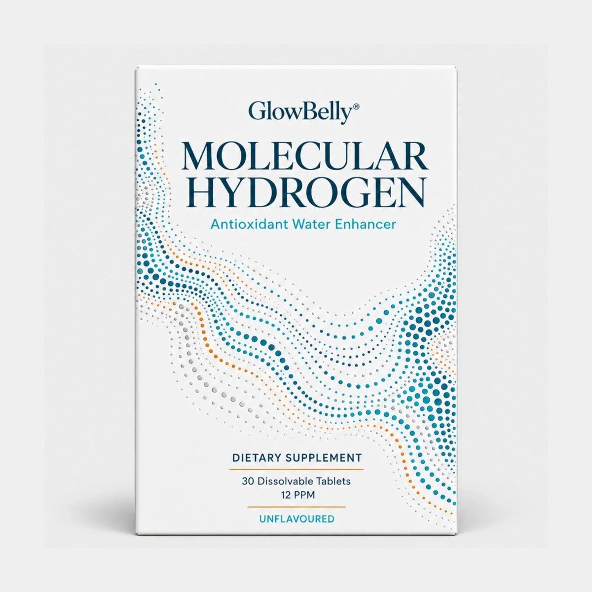 GlowBelly Molecular Hydrogen Tablets Unflavoured