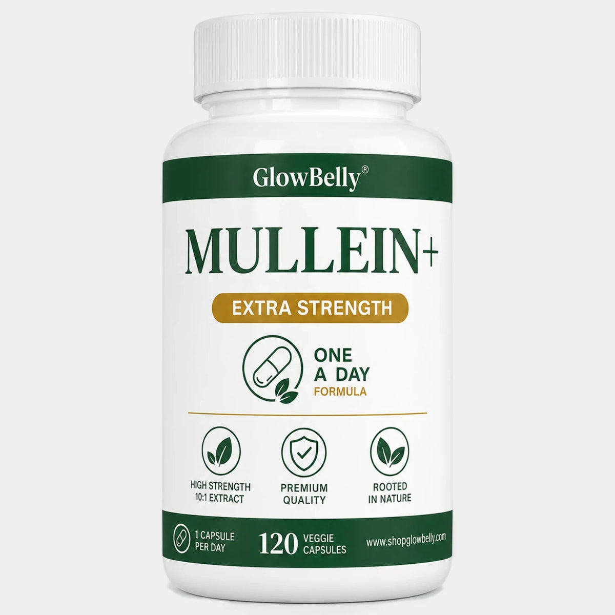 Mullein Leaf 10:1 Extract 3000mg | GlowBelly