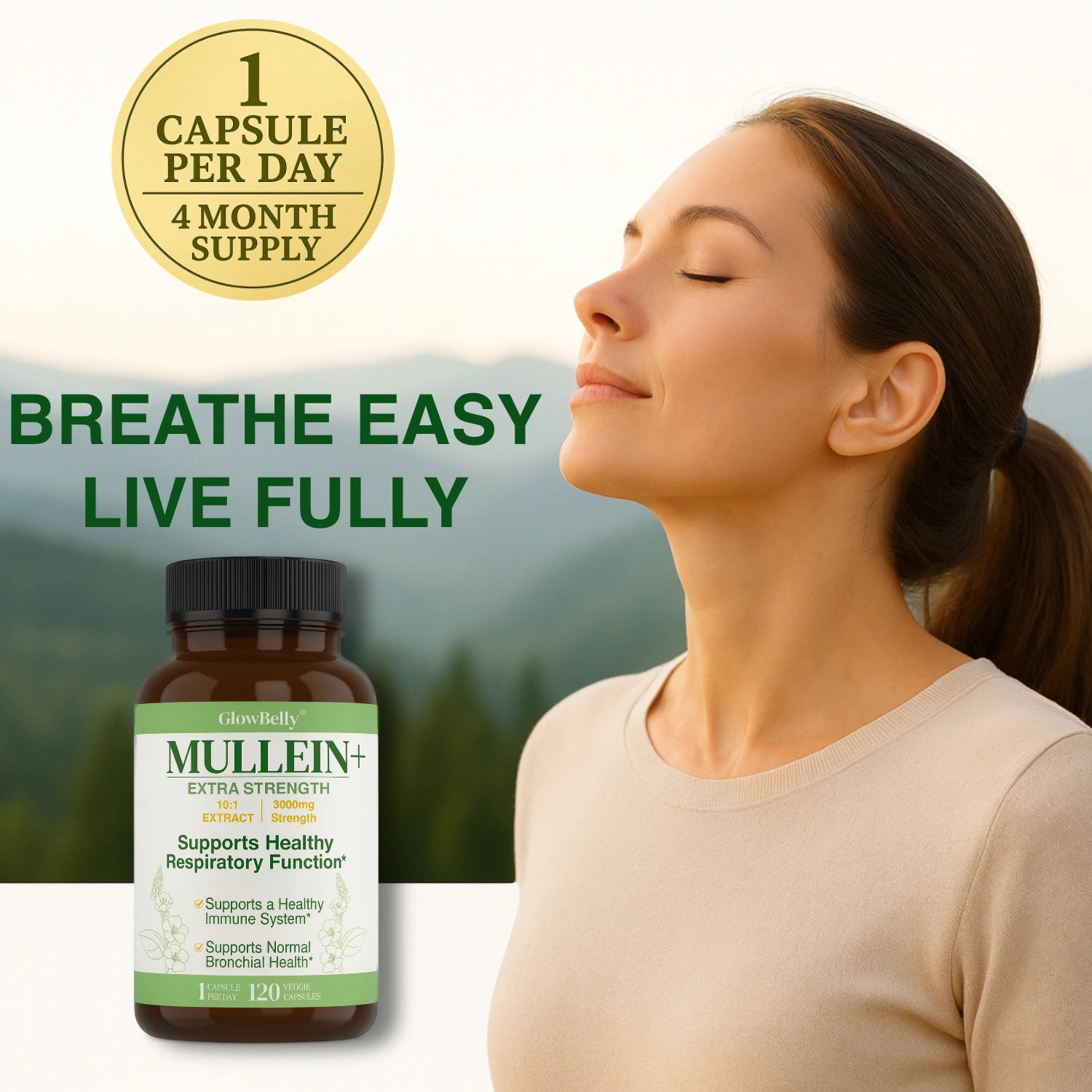 Mullein Leaf 10:1 Extract | 3000mg