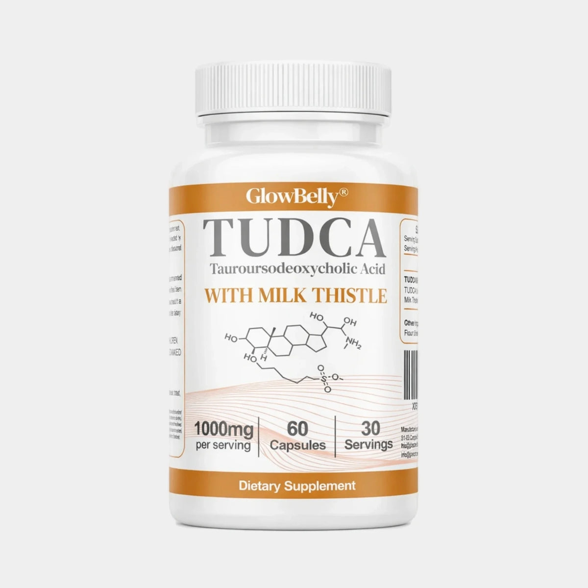 GlowBelly TUDCA + Milk Thistle